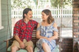 Milo Ventimiglia (Jack) and Mandy Moore (Rebecca) on "This Is Us"