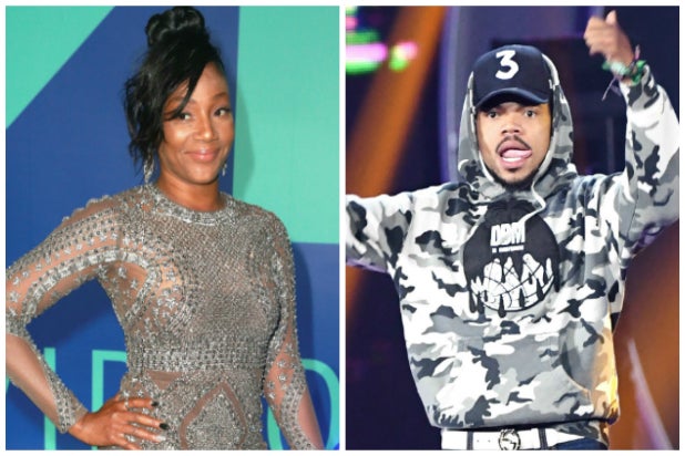 Tiffany Haddish and Chance the Rapper