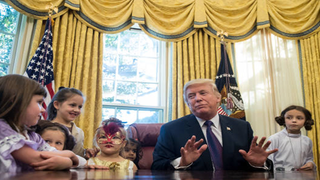 Trump to Reporters’ Kids: ‘I Cannot Believe the Media Produced Such Beautiful Children’ (Video)