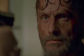 ‘Walking Dead’: Rick’s Got a Gun to His Head in Episode 803 Teaser (Video)