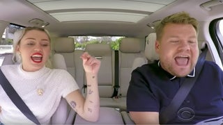 Miley Cyrus Tells James Corden She Wasn’t High at VMAs: ‘That’s Just Me’ (Video)