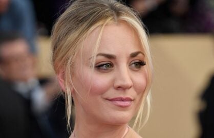 Kaley Cuoco Puts 'Big Bang Theory' Writer on Ignore During Live Taping  (Photo)