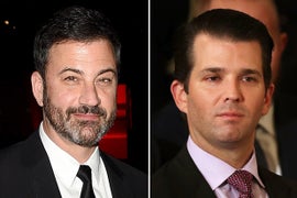 Jimmy Kimmel and Donald Trump Jr Spar Over Harvey Weinstein Scandal