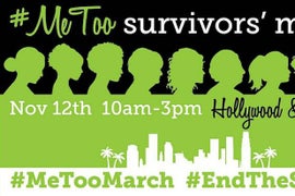#MeToo Creator to Lead Survivors’ March Through Hollywood on Sunday