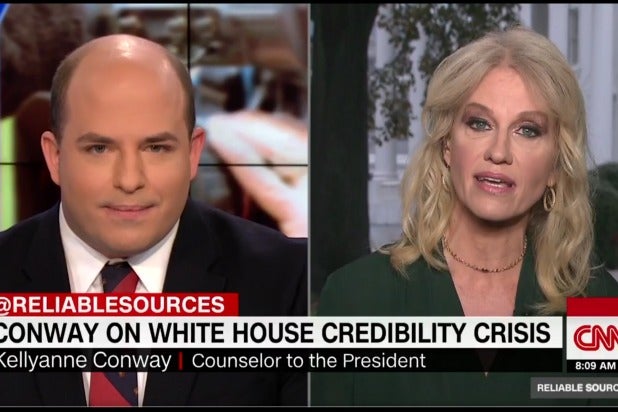 Brian Stelter Kellyanne Conway