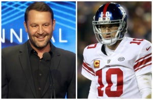 Dan Fogelman and Eli Manning