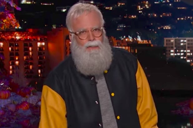 Dave Grohl Hosts 'Jimmy Kimmel Live' as David Letterman (Video)