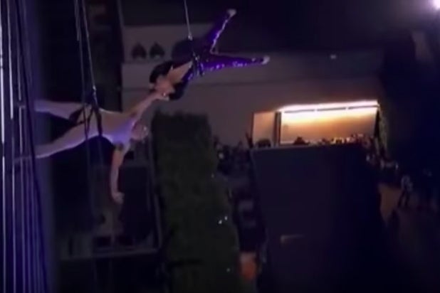 Watch Pink Defy Death to Perform 'Beautiful Trauma' for