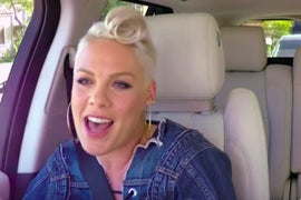 ‘Carpool Karaoke’: Pink Debuts the ‘Awful’ Song She Wrote at 14 (Video)