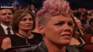 Disregard the Face: Pink Says Christina Aguilera ‘F—ing Killed It’ at AMAs