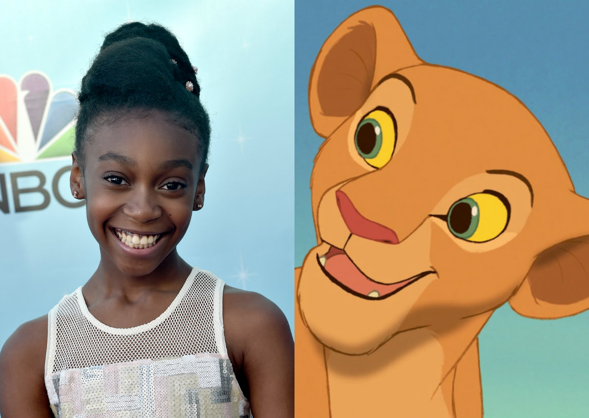 Shahadi Wright Joseph Young Nala The Lion King Shahadi Wright Joseph Young Nala The Lion King