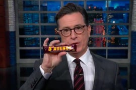 Colbert Uses Halloween Candy to Teach Actual Economics to Donald Trump Jr (Video)