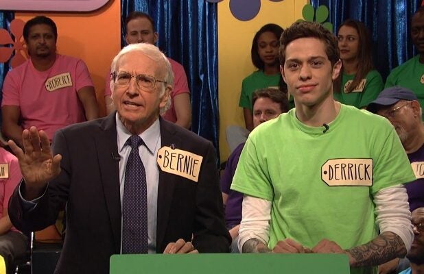 Larry David S Bernie Sanders On Snl The Price Is Right Sketch If I Lose I Ll Bring Everyone Else Down With Me
