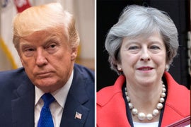 Trump Tweets at Wrong Theresa May After British PM Condemns His Anti-Muslim Posts