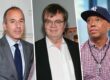 Matt Lauer, Garrison Keillor and Russell Simmons