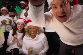 Anna Kendrick, Darlene Love Spread Christmas Cheer With Jimmy Fallon’s Classroom Instruments (Video)