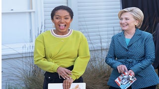 ‘Back Up, You Creep’: Hillary Clinton and Yara Shahidi Address Teen Vogue’s Next Gen Leaders in LA (Photos)