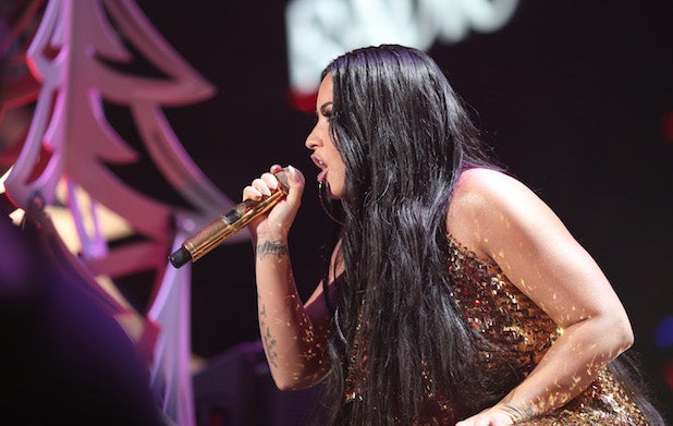 Demi Lovato 102.7 KIIS FM's Jingle Ball