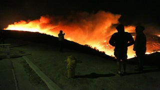 Getty Center Threatened by California Wildfire