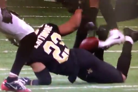 First Buttocks Interception Ever? Watch New Orleans Saints Player Pull Off Move (Video)