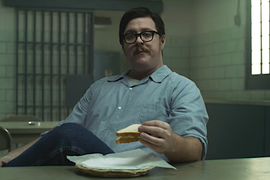 Watch ‘Mindhunter’ Killer Ed Kemper Celebrate Christmas With an Egg Salad Sandwich (Video)