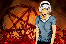 ‘Chilling Adventures of Sabrina’ First Teaser: Let Salem Hypnotize You Into Watching (Video)