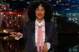 ‘Kimmel’ Fill-in Tracee Ellis Ross Is Just ‘Another Black, Jewish, Female Host of Late-Night’ (Video)