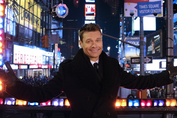 ryan seacrest new years eve 2018