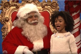 ‘SNL’: Kids Put Santa on the Spot by Asking About Al Franken and Roy Moore (Video)