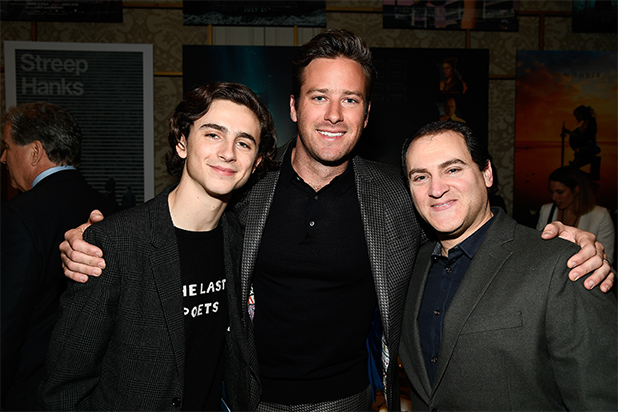 AFI Lunch 2018 Timothée Chalamet Armie Hammer Michael Stuhlbarg AFI Lunch 2018 Timothée Chalamet Armie Hammer Michael Stuhlbarg