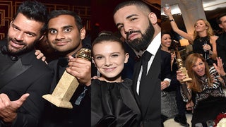 Inside Golden Globes After-Parties With Drake, Millie Bobby Brown, Elisabeth Moss (Photos)