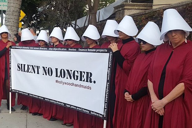 Image result for handmaid's tale protests