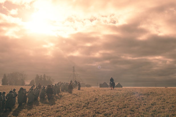 First Photos of 'Handmaid's Tale' Season 2 Tease Bloody Offred First Photos of 'Handmaid's Tale' Season 2 Tease Bloody Offred