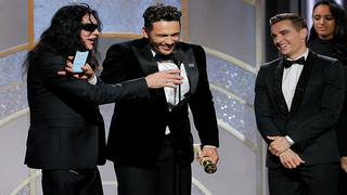 James Franco Invites Tommy Wiseau Onstage, Won’t Let Him Talk