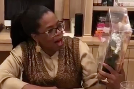 Oprah’s Reaction to Her ‘Wrinkle in Time’ Action Figure Is So Oprah (Video)