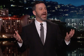 Jimmy Kimmel Enlists Audience to Imitate North Korean Cheerleaders (Video)