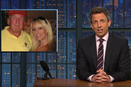 Seth Meyers Says Trump Is America’s First Porno President, Election Was Porn Too (Video)