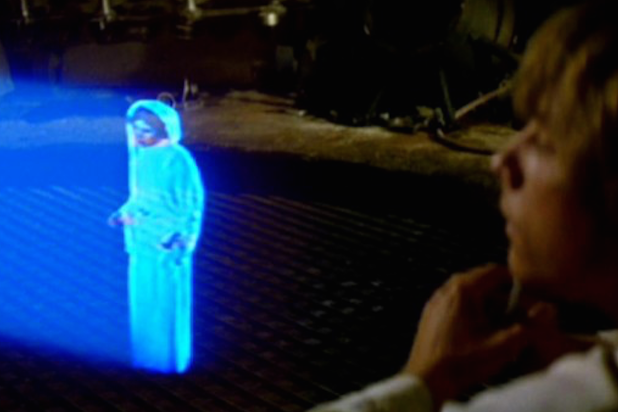 Star Wars Princess Leia Hologram