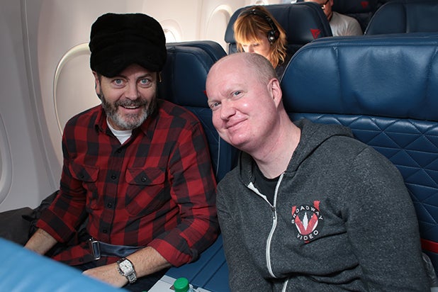 Nick Offerman, UTA Agent Jay Gassner Nick Offerman, UTA Agent Jay Gassner
