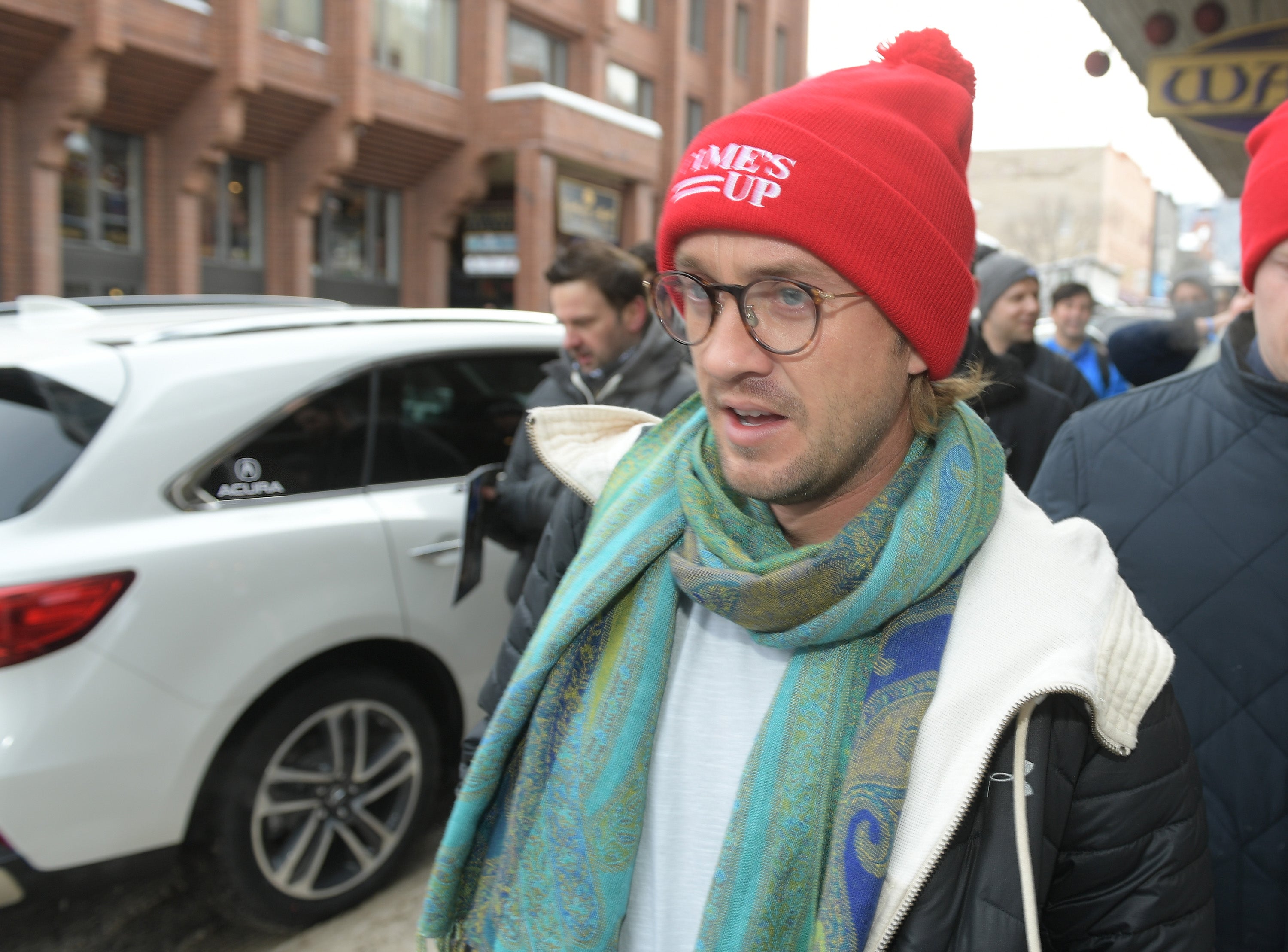 Celebrity Sightings In Park City Tom Felton Celebrity Sightings In Park City Tom Felton