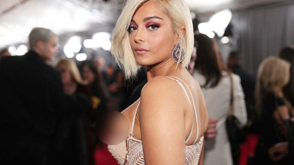 Bebe Rexha Had A Wardrobe Malfunction At The Grammys And Almost No One Noticed