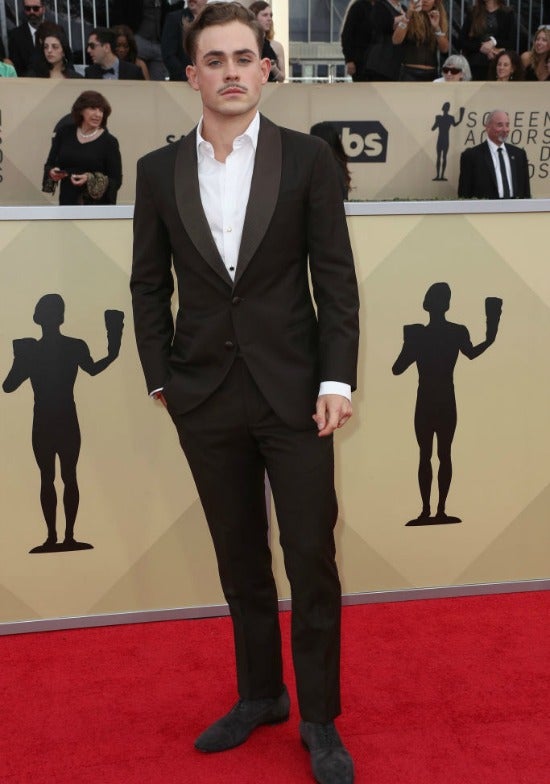dacre montgomery sag awards red carpet dacre montgomery sag awards red carpet