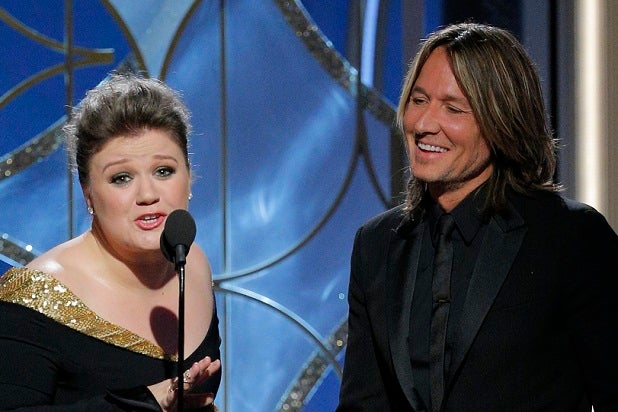 kelly clarkson keith urban golden globes kelly clarkson keith urban golden globes