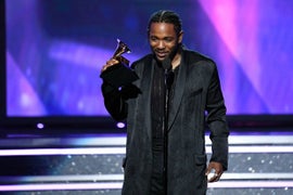 Kendrick Lamar Says ‘Jay for President’ After Beating Jay-Z for Best Rap Album Grammy