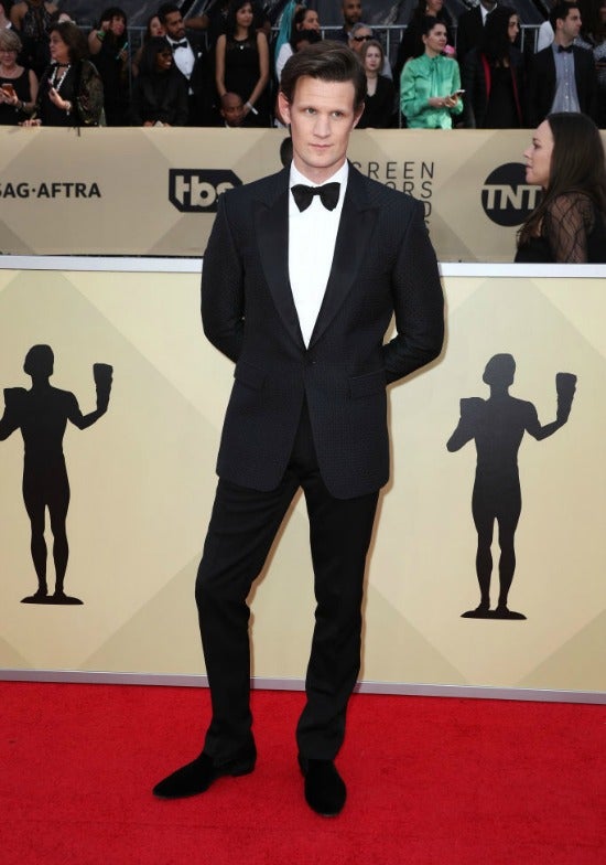 matt smith sag awards red carpet matt smith sag awards red carpet