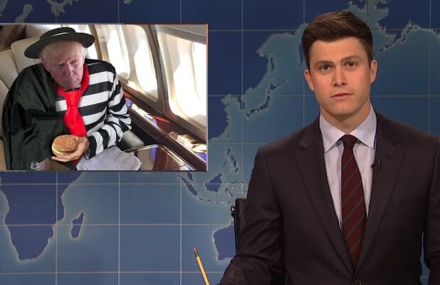 Snl Weekend Update S Colin Jost Trump Is Basically A Hamburgler Video
