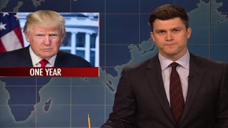 ‘SNL’ Weekend Update Congratulates Trump for ‘Managing to Keep Our Government Open for Almost One Whole Year’ (Video)
