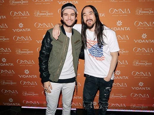 Zedd and Steve Aoki