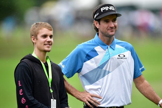Justin Bieber Bubba Watson
