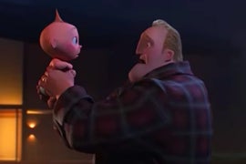 ‘Incredibles 2’ Sneak Peek: Elastigirl Saves the World While Mr. Incredible Changes Diapers (Video)